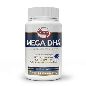 Mega DHA 60 cápsulas - Vitafor