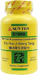Du Huo Ji Sheng Tang (Tu-Huo & Loranthus Formula) 100caps 500mg - Sunten