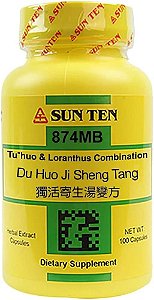Du Huo Ji Sheng Tang (Tu-Huo & Loranthus Formula) 100caps 500mg - Sunten
