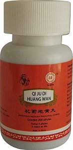 Qi Ju Di Huang Wan 200 pílulas - Chinerva