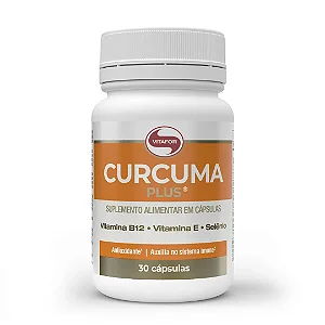 Curcuma Plus 30 caps 500mg - Vitafor
