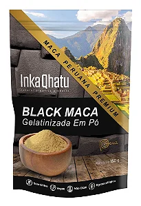 Black Maca Gelatinazada 150g  - Inka Qhatu