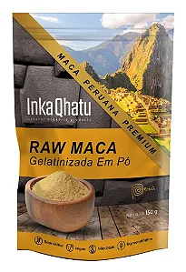 Raw Maca Gelatinizada em pó 150g - Inka Qhatu