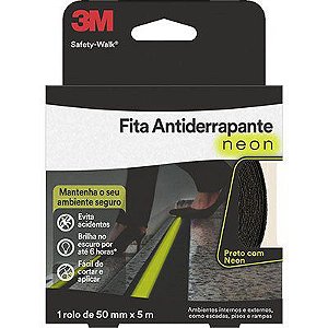 Fita Anti Derrapante 3M Neon 5cm X 5m