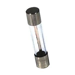 Fusível de vidro (20AG) 1A 5X20mm 250V rápido