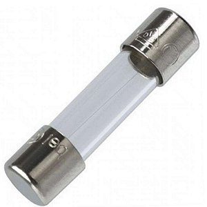 Fusível de vidro (3AG) 0,5A 6X30mm 250V rápido