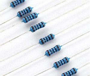 Resistor metálico 100R 1/4W 1%