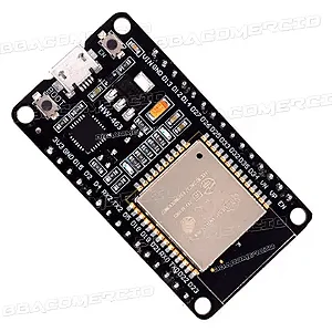 Placa WiFi e Bluetooth ESP32 Doit Devkit com ESP32-Wroom-32 (30 Pinos)