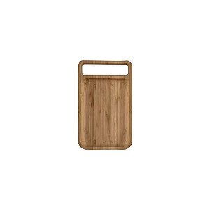 Tábua de Bambu Retangular 25cm - OIKOS