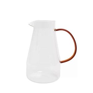 Jarra de Vidro  com Alça Ambar 1,8L -Oikos