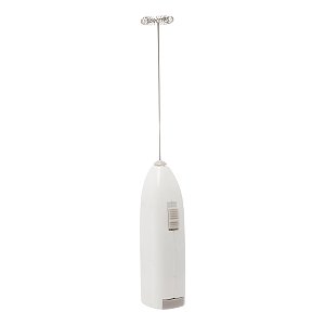 Mini Mixer Misturador Elétrico p/ Bebidas de Inox Branco