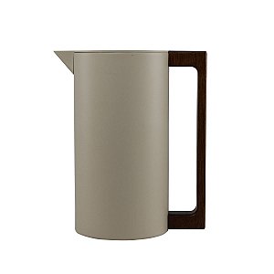 Garrafa Térmica Inox 1 Litro Brusque Bege