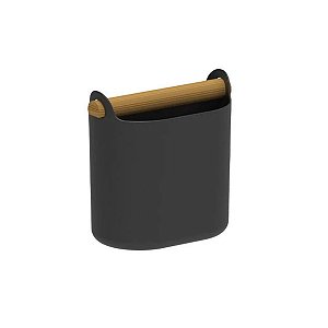 Porta Utensílios com Alça de Bambu Lume