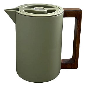 Garrafa Térmica Inox 600ml Brusque Verde Sálvia