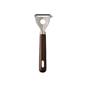 Descascador Com Cabo Wood Resistente E Pratico Para Cozinha