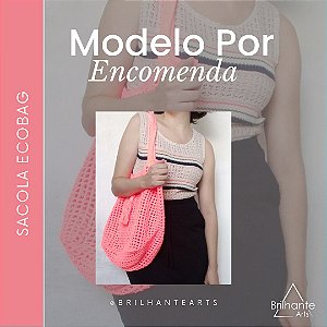 Sacola Ecobag em crochê