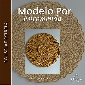 Sousplat Estrela