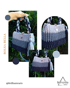 Bolsa Bella Tons de Azul