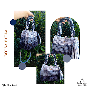 Bolsa Bella Tons de Azul