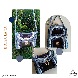 Bolsa Lana Tons de Azul