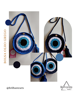 Bolsa Boho Olho Grego