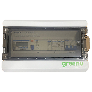 Quadro de Proteção AC 22kW com Medidor GreenV