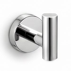 Cabide Suporte Gancho de Toalha de Parede Aço Inox Cromado Polido