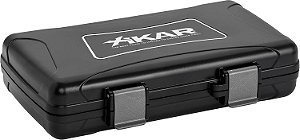 Umidor Xikar p/ 5 Charutos - Preto