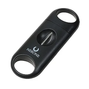 Cortador Charutos NERONE V-Cut - Plástico Preto