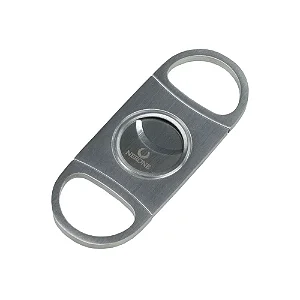 Cortador Charutos Nerone Capsule Lamina Dupla -  Metal Prata