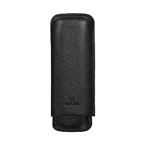 Charuteira Porta Charutos p/2un NERONE Classy Couro Saffiano