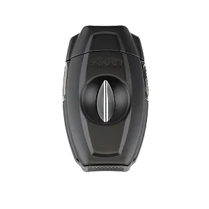Cortador Xikar VX2 - Metal - Preto Fosco - Corte em V