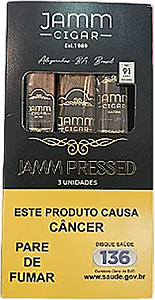 Charuto Jamm Kit Pressed (JP40 JP50 JP60) - Petaca com 3
