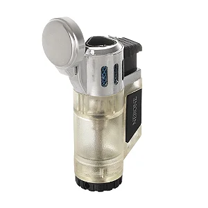 Isqueiro Maçarico 3 Chamas NERONE - Torch Clear