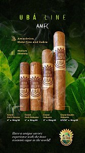 Charuto Grand Amazonia - Grand Robusto Ubá AMFC - Unidade
