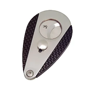 Cortador Charutos Xikar Xi3 Carbon Fiber Lâmina Dupla