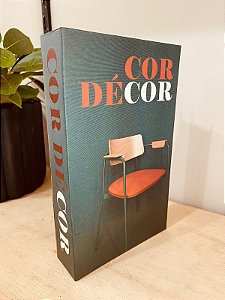 Livro-caixa 25x15: Modelo "Dé-cor-cor"