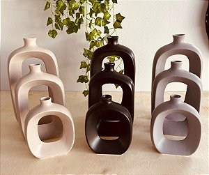 Vaso Decorativo em Cerâmica