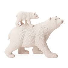 Escultura Ursos em Poliresina