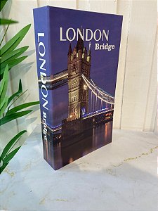 Livro-Caixa "London bridge"