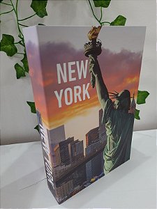 Livro Caixa "New York" 27x18