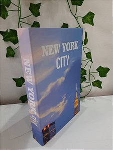 Livro Caixa "New york city" 25x16