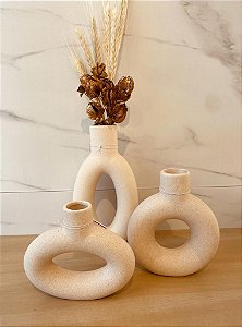 Vaso decorativo em cerâmica