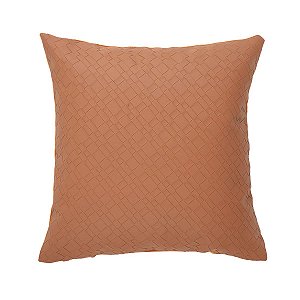 CAPA DE ALMOFADA TRENDY 45X45CM TERRACOTA