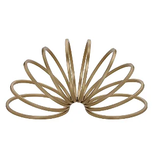 ESCULTURA ESPIRAL EM METAL GG