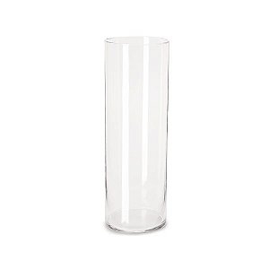 VASO EM VIDRO TUBULAR 62cm