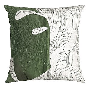 Capa Silk Home 600 com bordado e aplicação