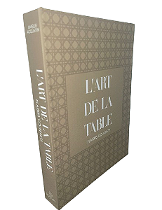 Livro Caixa "L'art de la table"