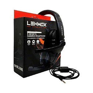 Headphone Lehmox Gaming Lef - 1020 Hiper G.t Gamer