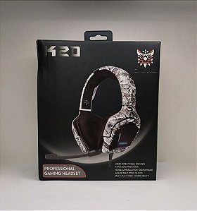 Fone Gamer Headset Profissional Onikuma K20